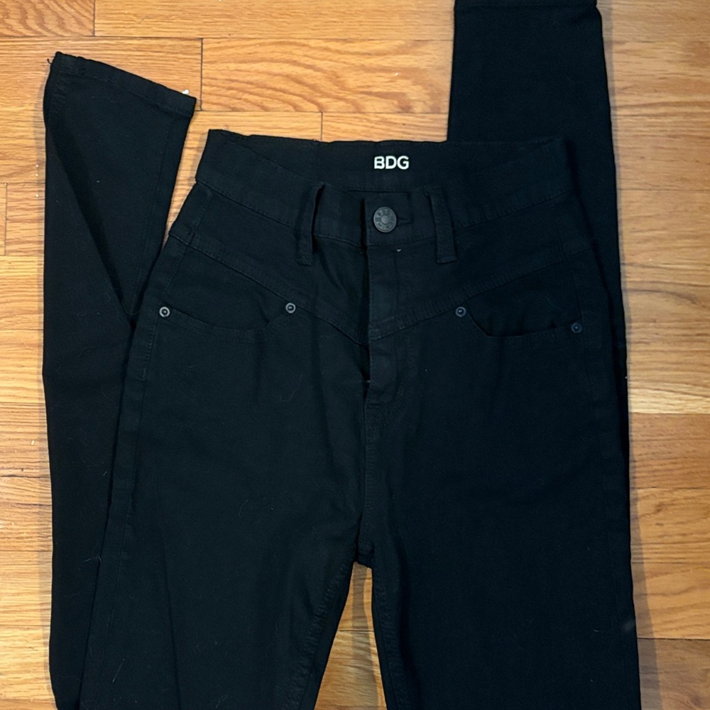 BDG Women’s Black High-Rise Skinny Jeans
